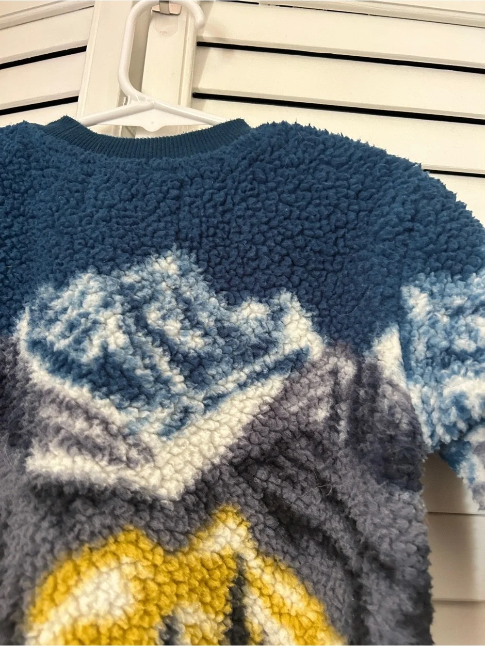 Old Navy Toddler Blue Mountain Sherpa Sweater